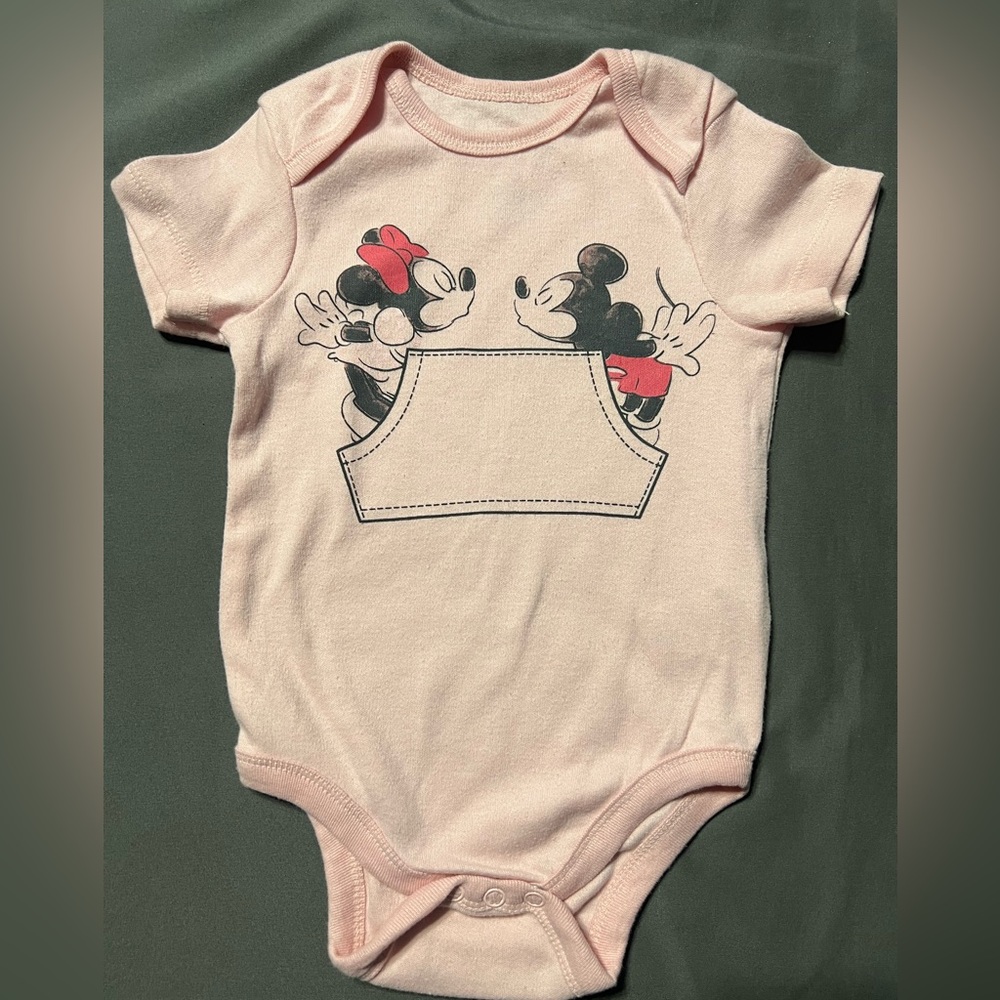 NWOT Mickey and Minnie Size 3-6M.
